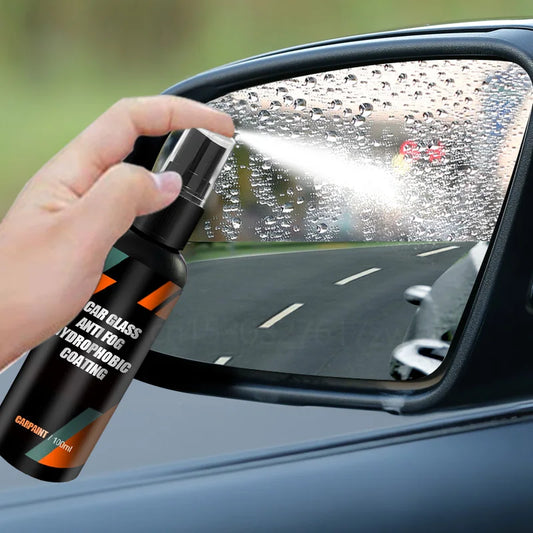 Car Glass Waterproof Spray - Hydrophobic Self-Cleaning Coating