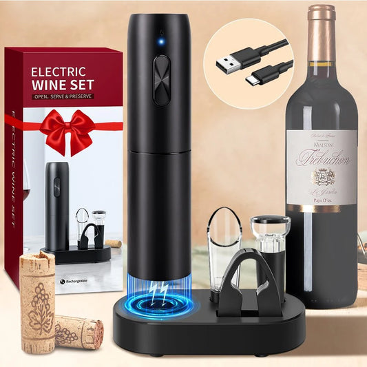 Electric Wine Bottle Opener – Effortless Wine Opening